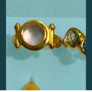 $135 Julie Vos Bamboo Stone Ring
